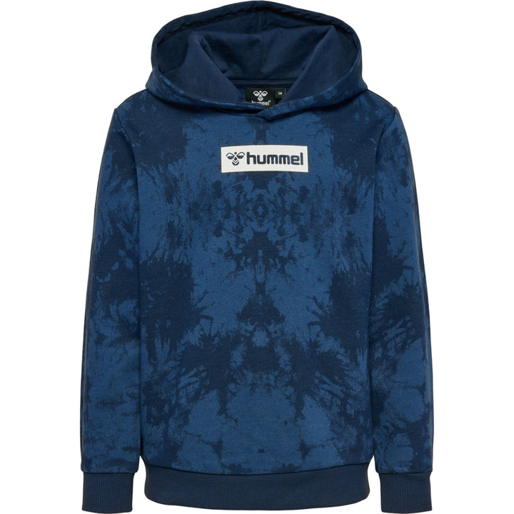 Hummel hmlJUMP AOP HOODIE - black iris