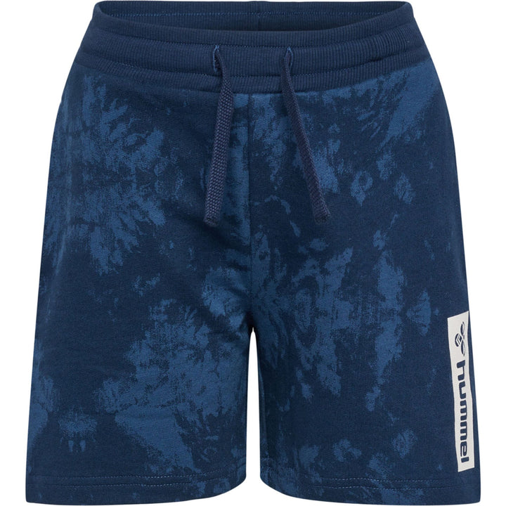 Hummel hmlJUMP AOP SHORTS - black iris