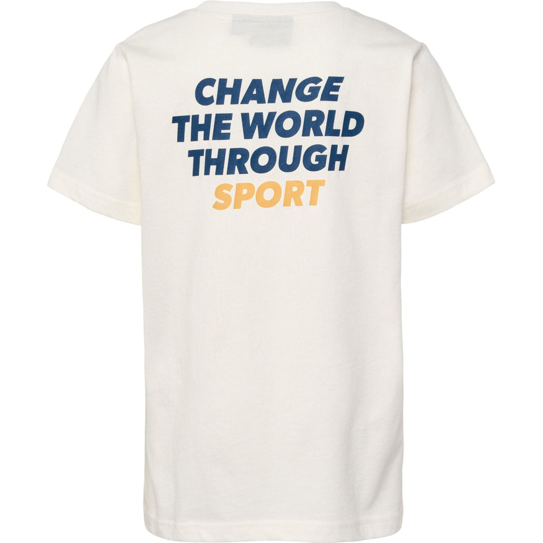 Hummel hmlJUMP T-SHIRT S/S - marshmallow