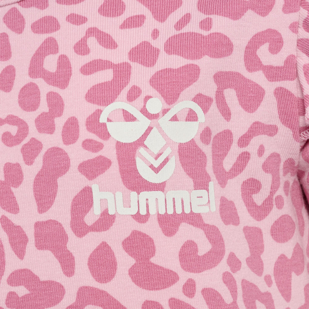 Hummel hmlDREAM IT DRESS S/S - parfait pink