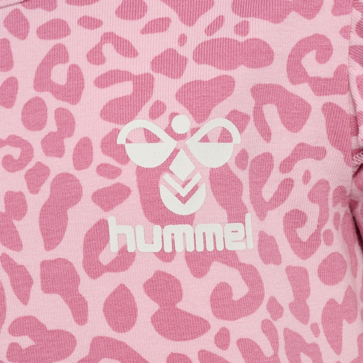 Hummel hmlDREAM IT DRESS S/S - parfait pink