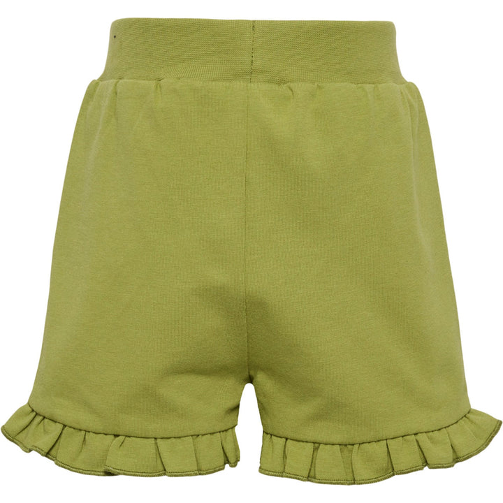 Hummel hmlDREAM RUFFLE SHORTS - green olive