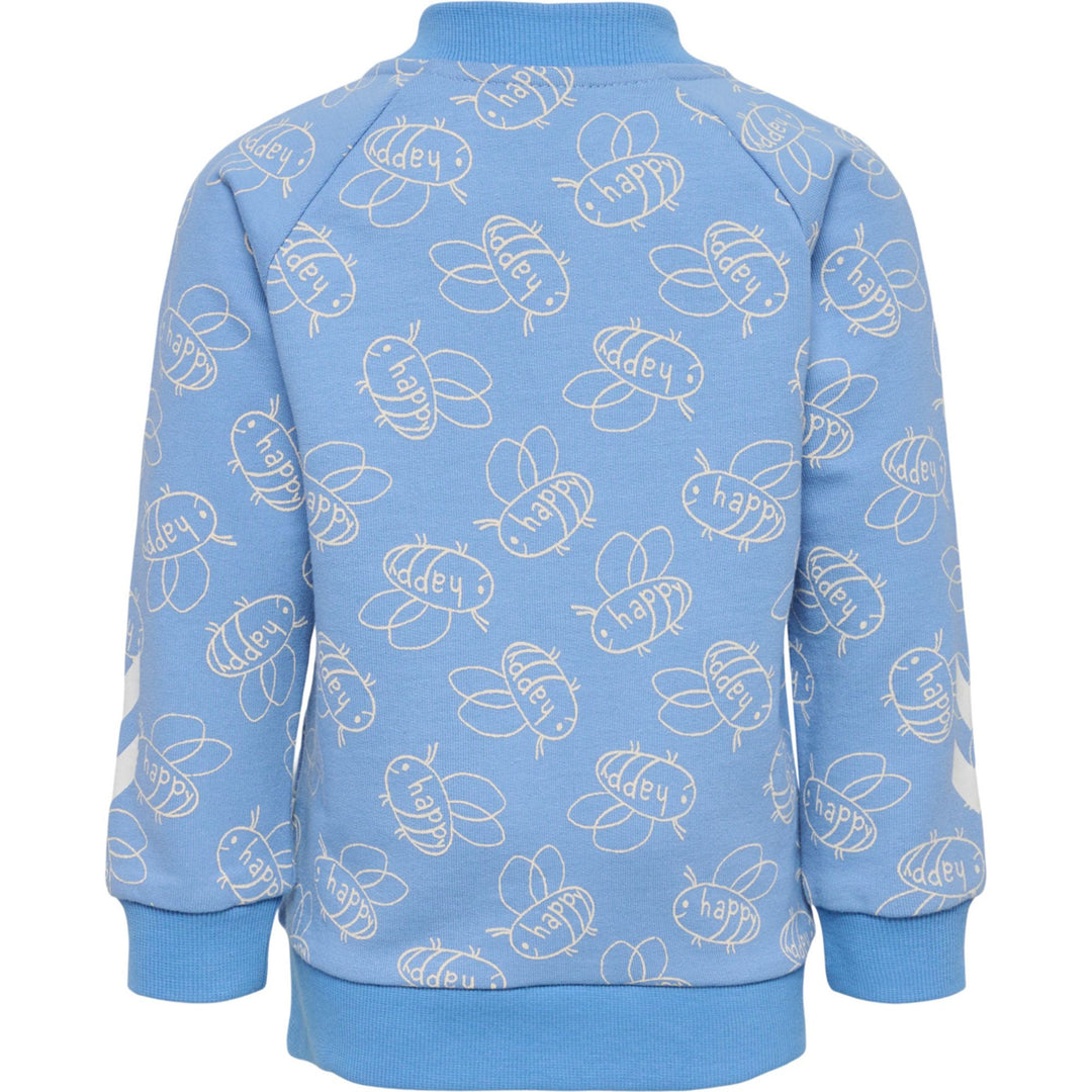 Hummel hmlGLADSOME ZIP JACKET - silver lake blue