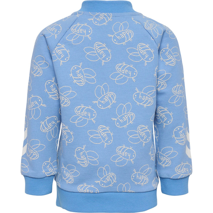 Hummel hmlGLADSOME ZIP JACKET - silver lake blue