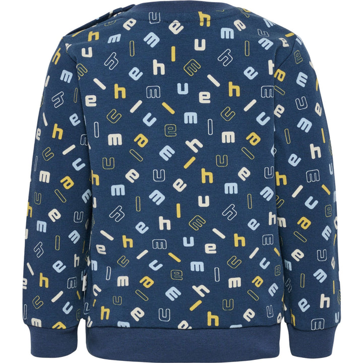 Hummel hmlHAPPY YOU SWEATSHIRT - sargasso sea