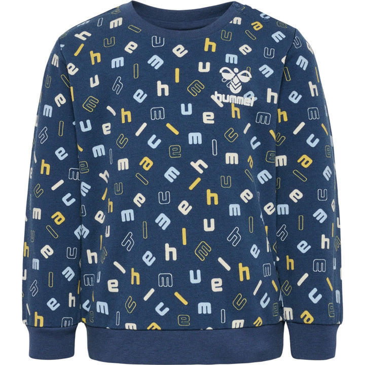 Hummel hmlHAPPY YOU SWEATSHIRT - sargasso sea
