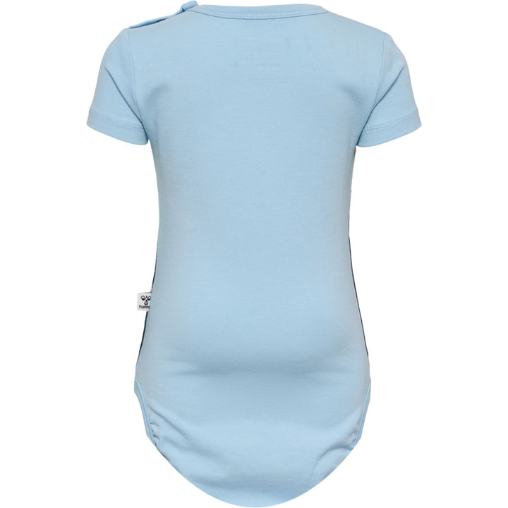 Hummel hmlHAPPY BLOCK BODY S/S - cerulean