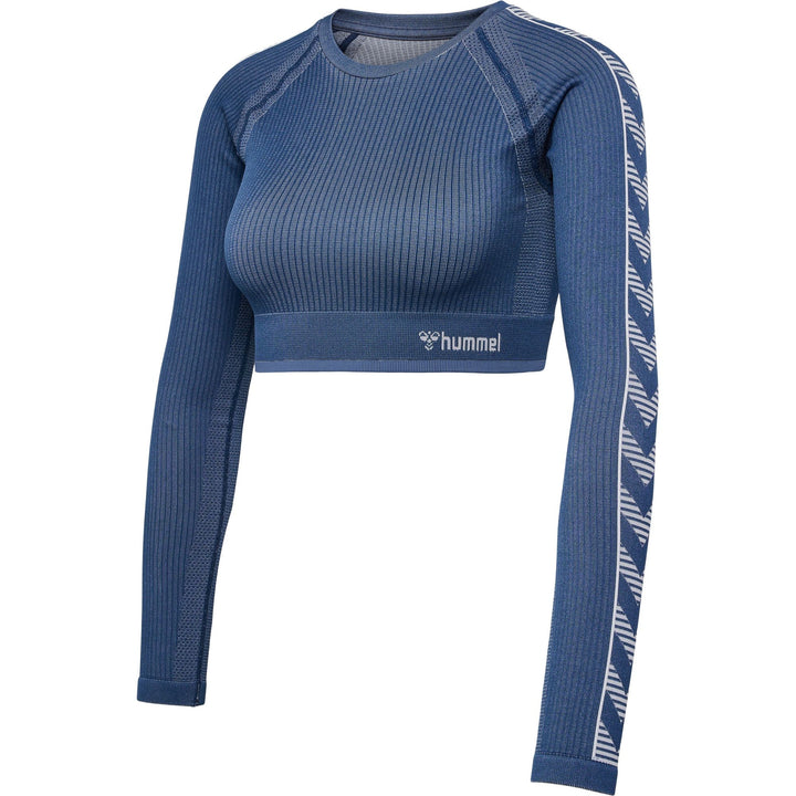 Hummel Hmlmt Blaze Seamless T-Shirt L/S - insignia blue