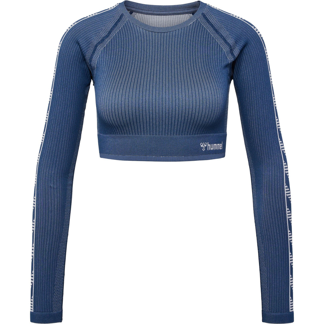 Hummel Hmlmt Blaze Seamless T-Shirt L/S - insignia blue