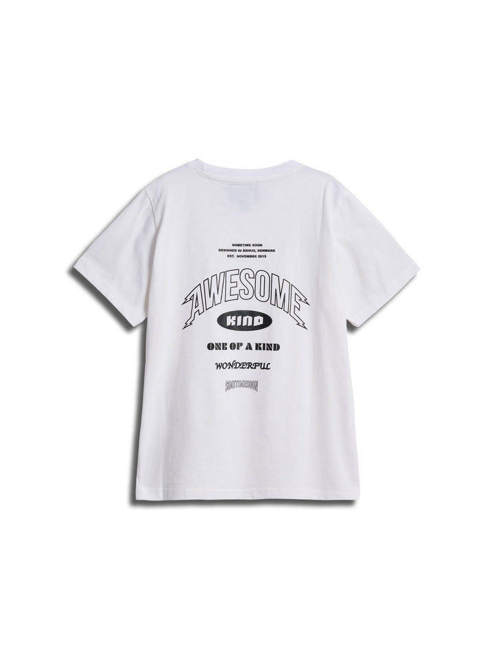 Hummel stsULRICH T-SHIRT S/S - BRIGHT WHITE - 104 - bright white