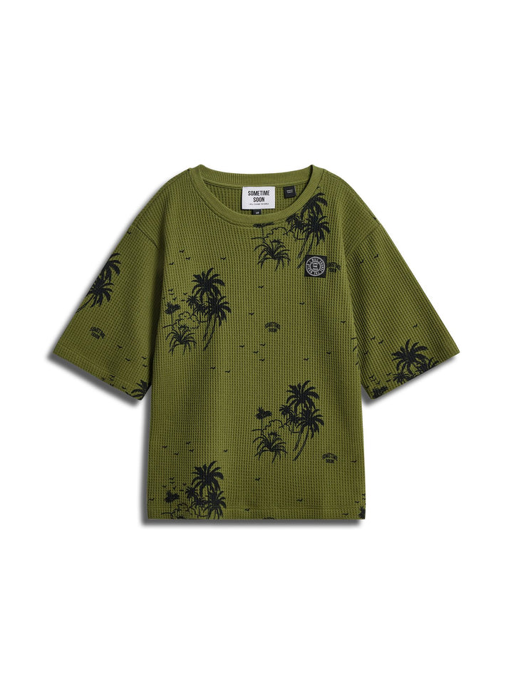 Hummel stsBAHAMAS T-SHIRT S/S - MAYFLY - 122 - mayfly