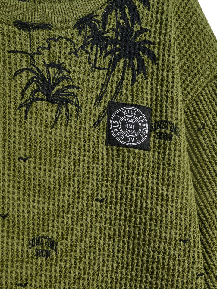 Hummel stsBAHAMAS T-SHIRT S/S - MAYFLY - 122 - mayfly