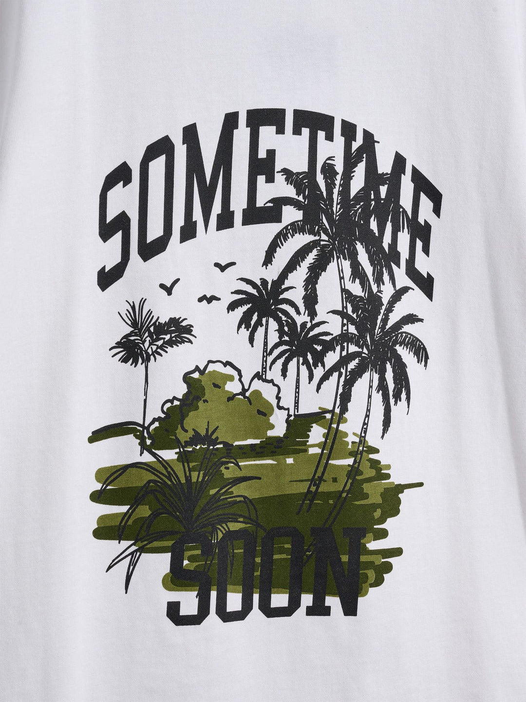 Hummel stsPALM T-SHIRT S/S - BRIGHT WHITE - 164 - bright white