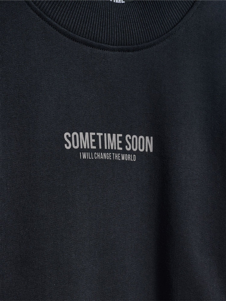Hummel stsLAKER SWEATSHIRT S/S - BLACK - 104 - black