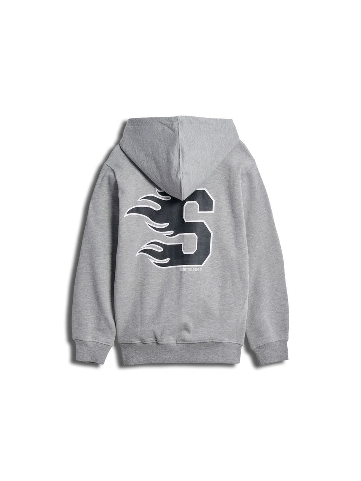 Hummel stsHORIZON HOODIE - GREY MELANGE - 104 - grey melange
