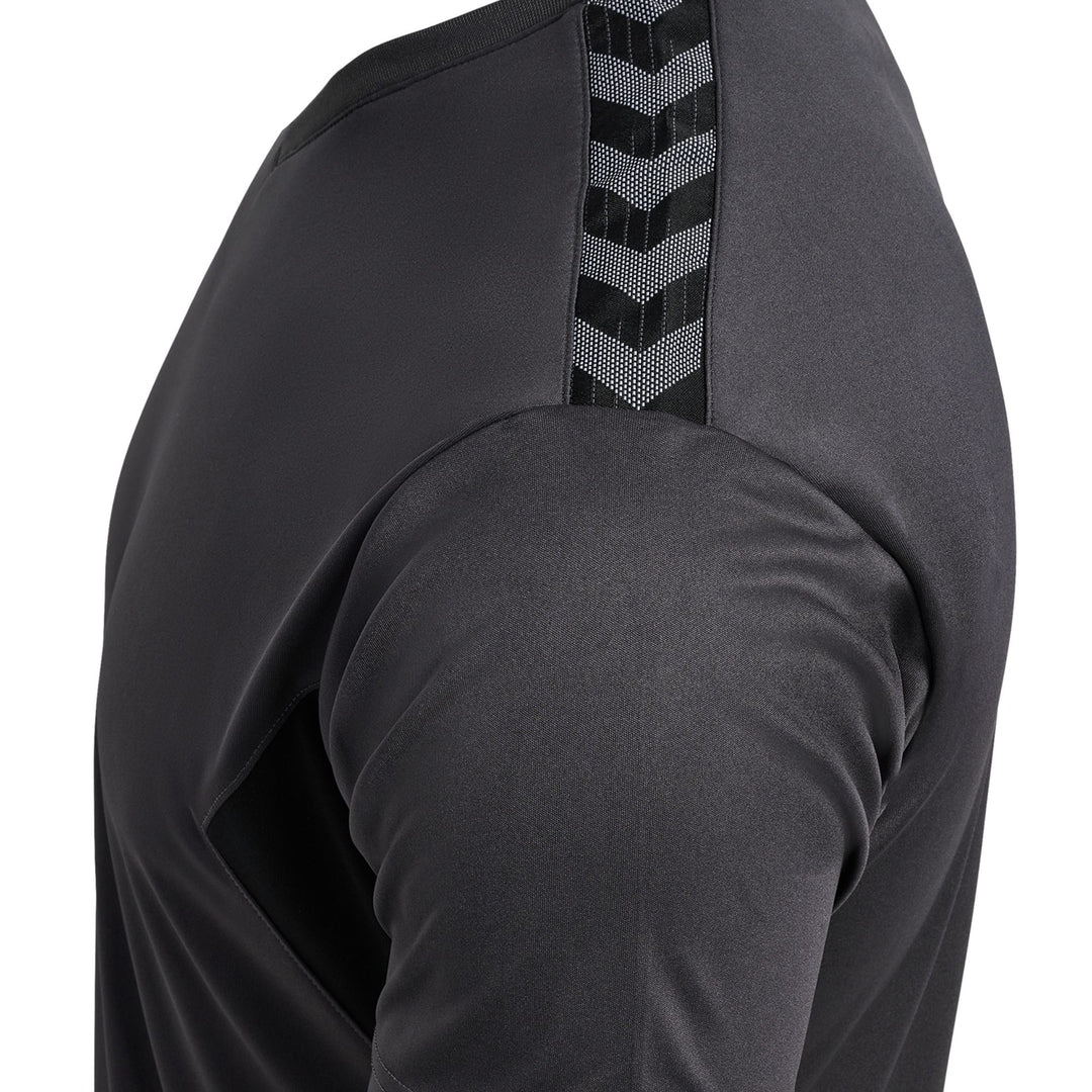 Hummel Hmlauthentic Pl Jersey S/S - asphalt
