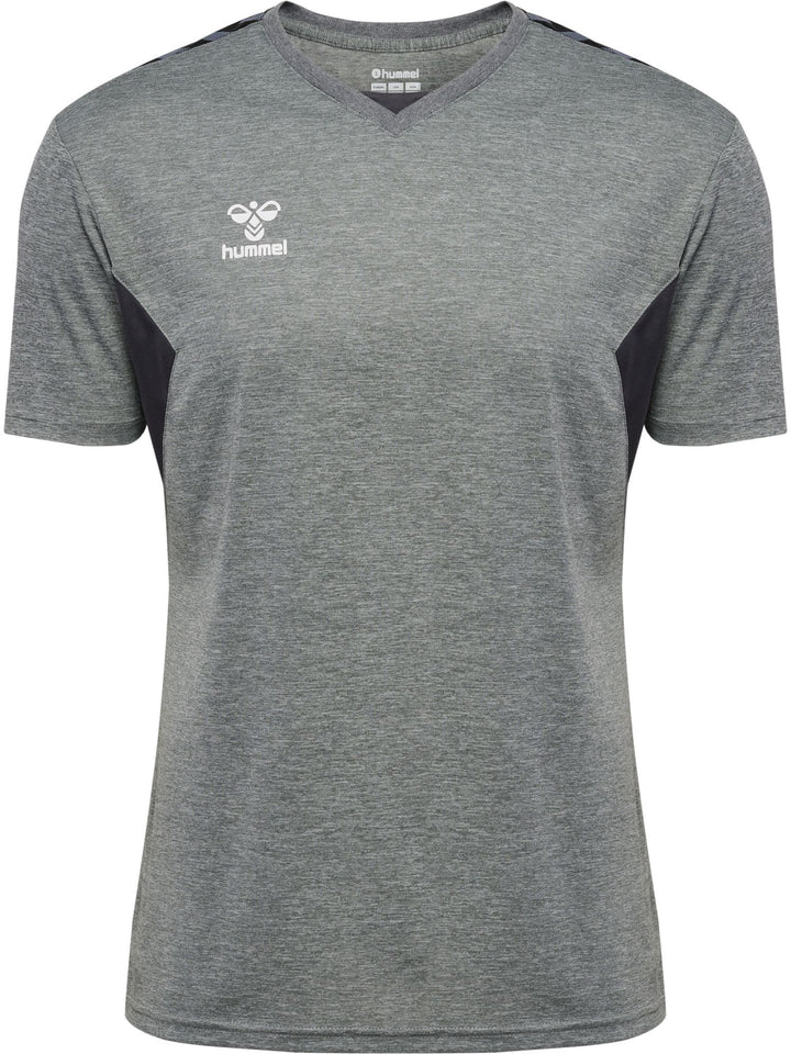 Hummel hmlAUTHENTIC PL JERSEY S/S - grey melange