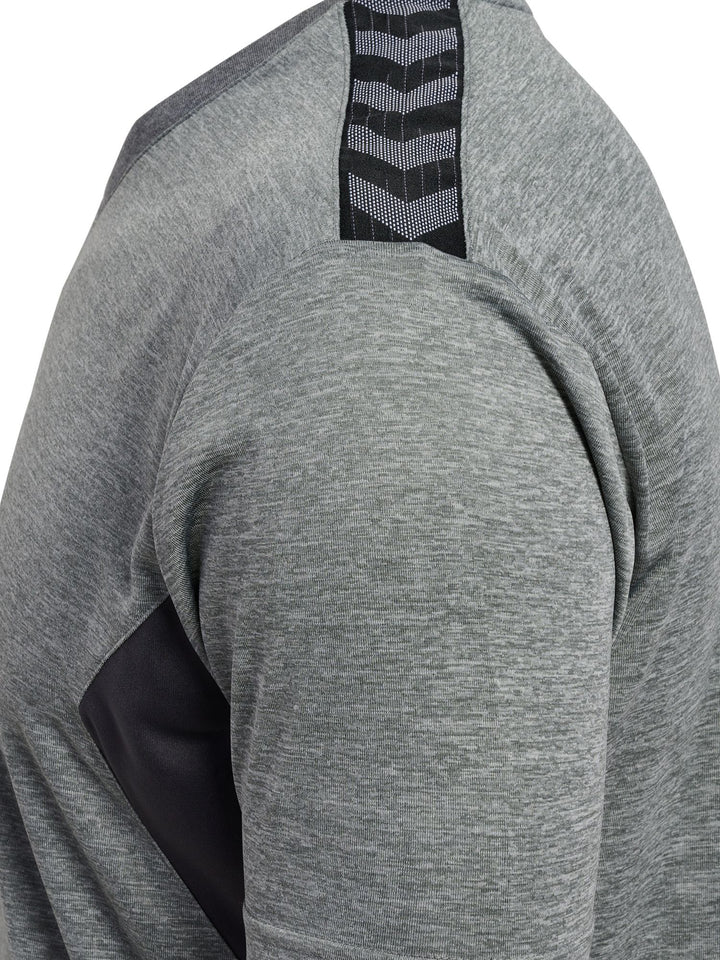 Hummel hmlAUTHENTIC PL JERSEY S/S - grey melange