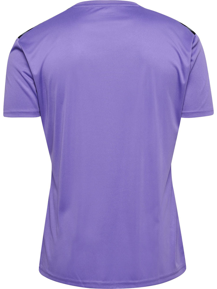 Hummel Hmlauthentic Pl Jersey S/S - dahlia purple/asphalt