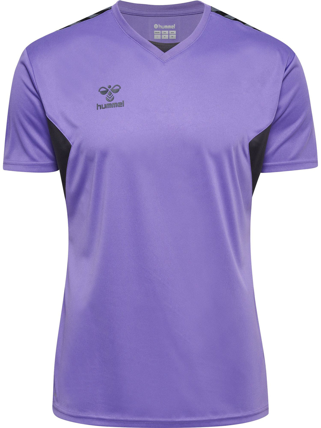 Hummel Hmlauthentic Pl Jersey S/S - dahlia purple/asphalt