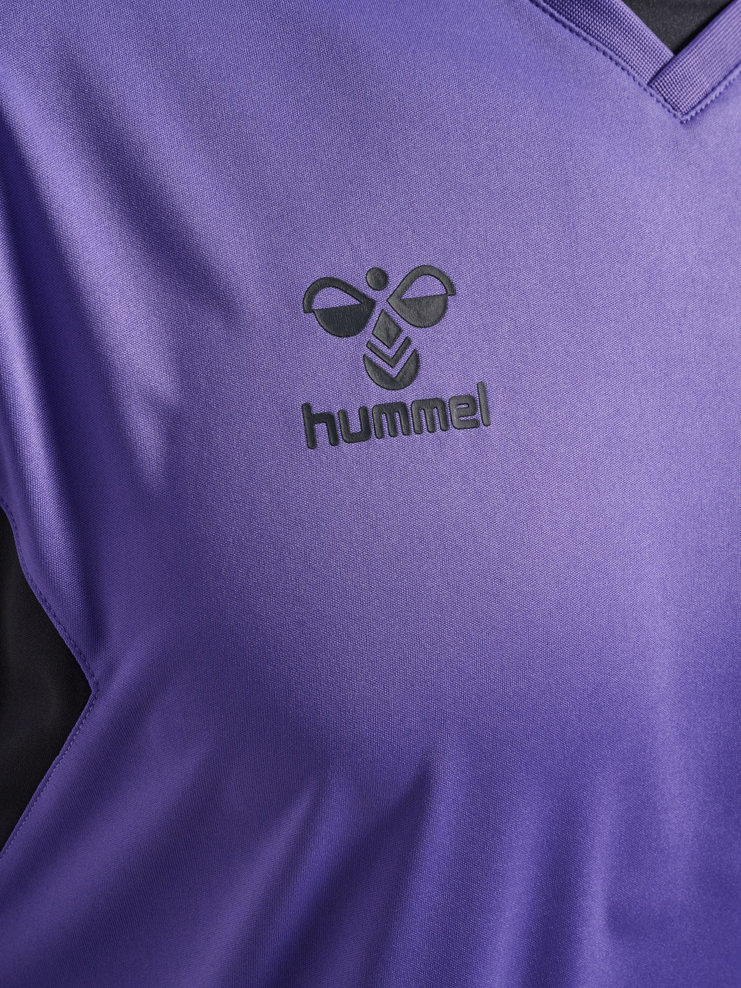 Hummel Hmlauthentic Pl Jersey S/S - dahlia purple/asphalt