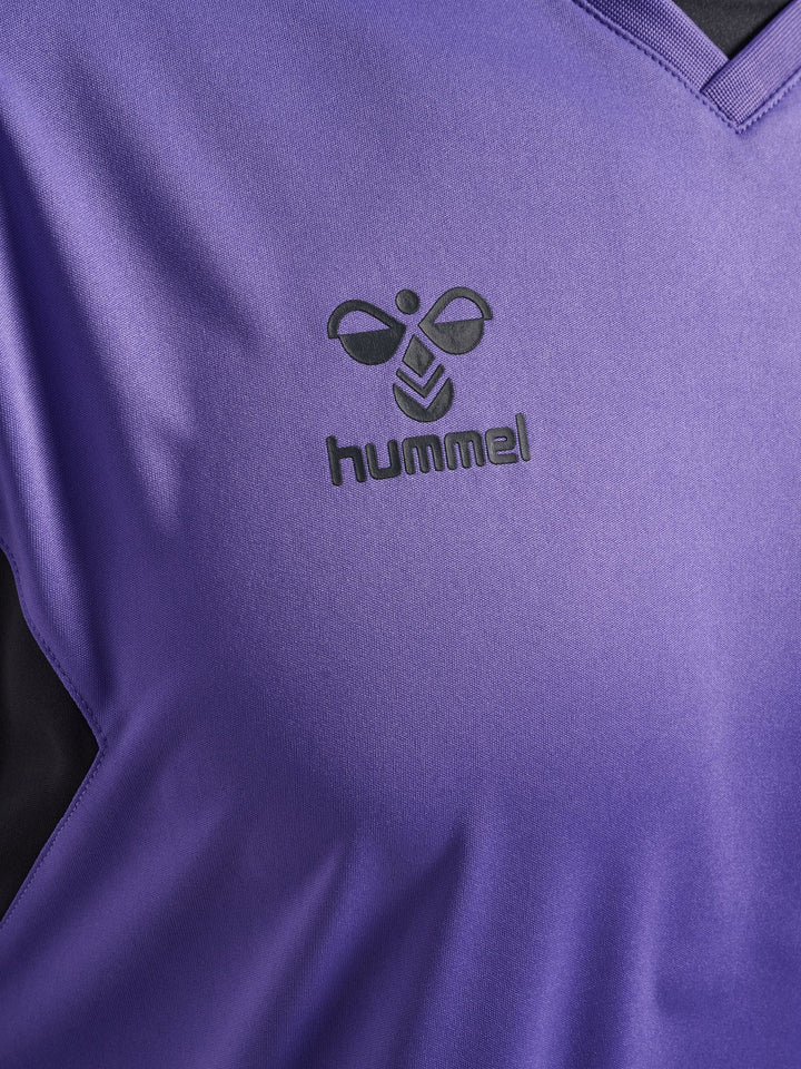 Hummel Hmlauthentic Pl Jersey S/S - dahlia purple/asphalt