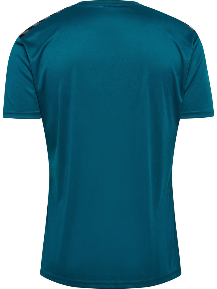 Hummel Hmlauthentic Pl Jersey S/S - blue coral/sulphur spring