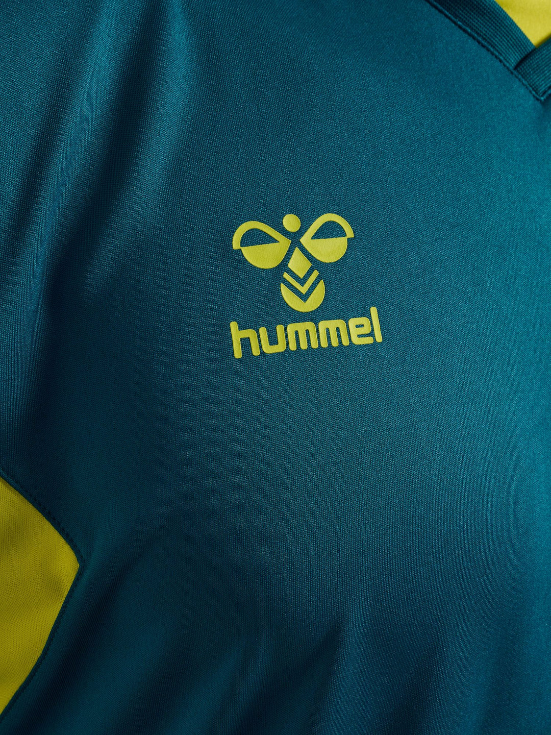 Hummel Hmlauthentic Pl Jersey S/S - blue coral/sulphur spring