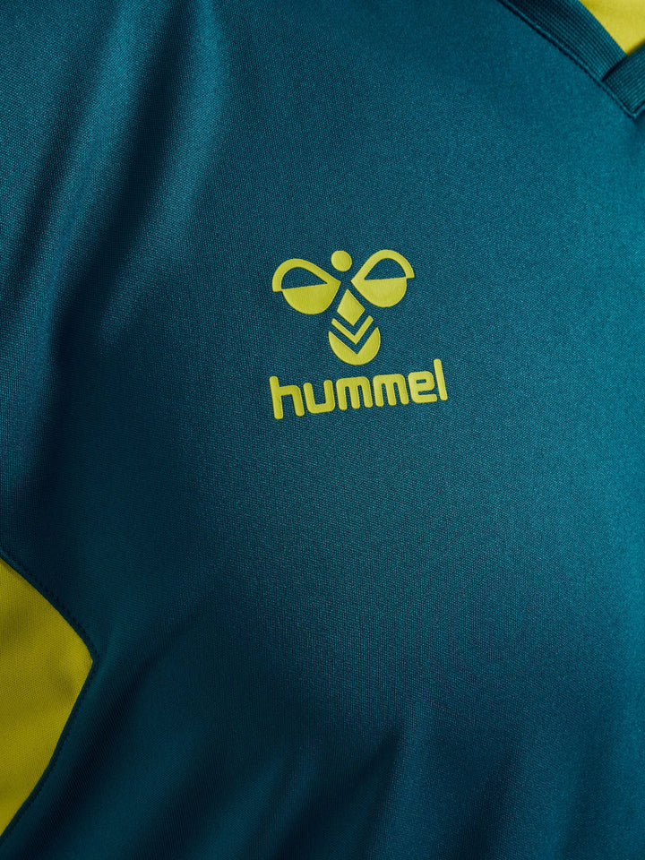 Hummel Hmlauthentic Pl Jersey S/S - blue coral/sulphur spring