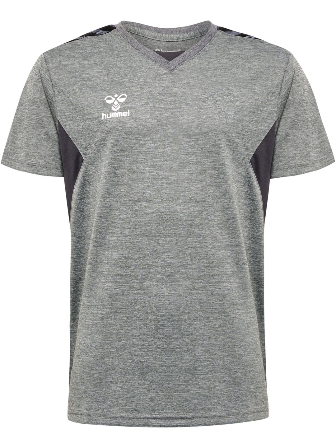 Hummel hmlAUTHENTIC PL JERSEY S/S KIDS - grey melange
