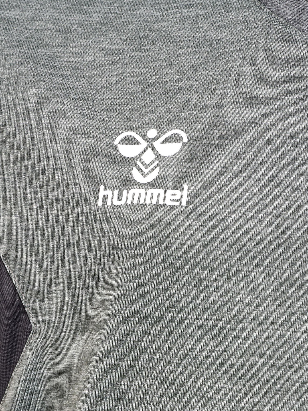 Hummel hmlAUTHENTIC PL JERSEY S/S KIDS - grey melange