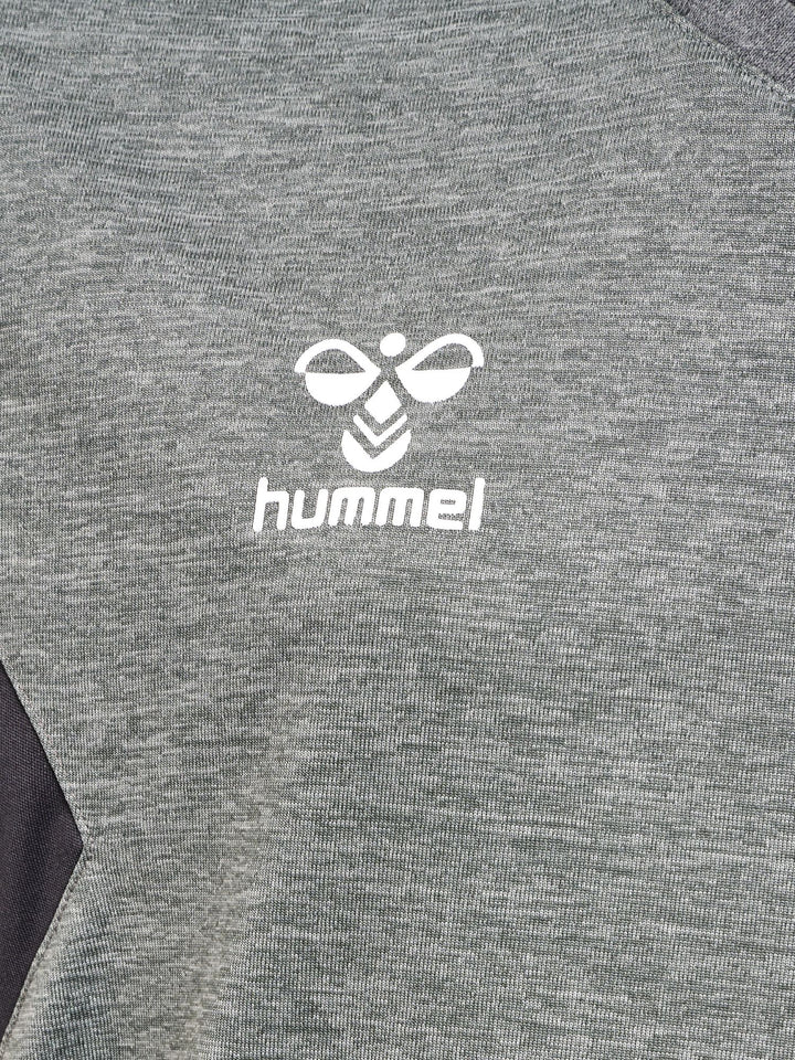Hummel hmlAUTHENTIC PL JERSEY S/S KIDS - grey melange