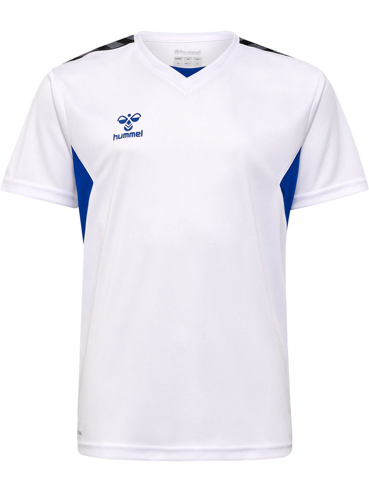 Hummel hmlAUTHENTIC PL JERSEY S/S KIDS - white/true blue