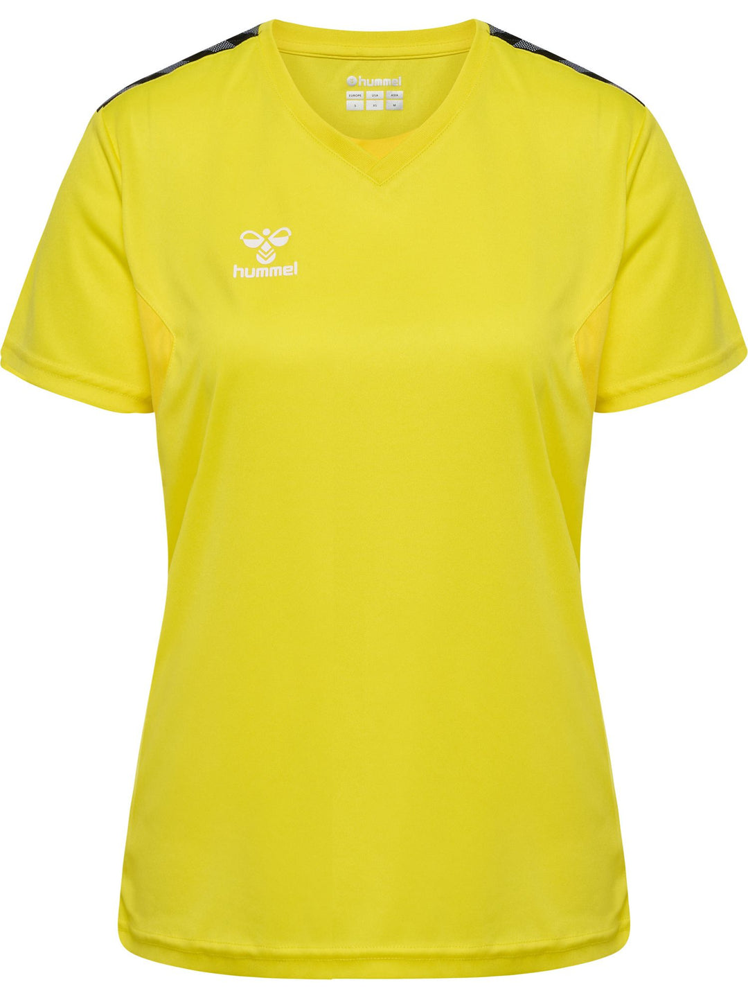 Hummel hmlAUTHENTIC PL JERSEY S/S WOMAN - blazing yellow