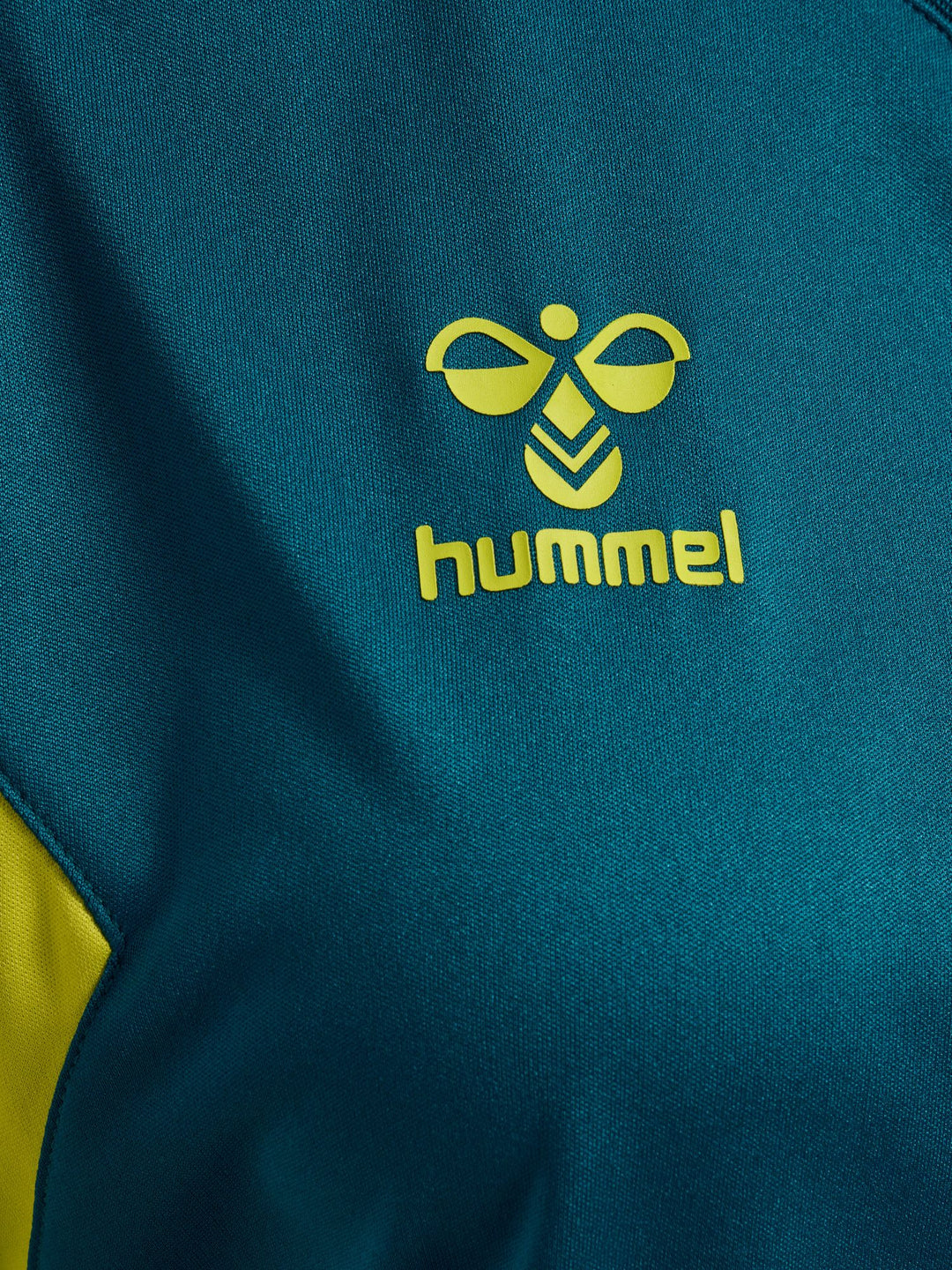 Hummel Hmlauthentic Pl Jersey S/S Woman - blue coral/sulphur spring