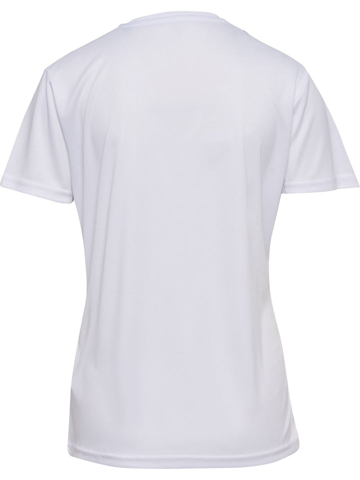 Hummel hmlAUTHENTIC PL JERSEY S/S WOMAN - white/true blue