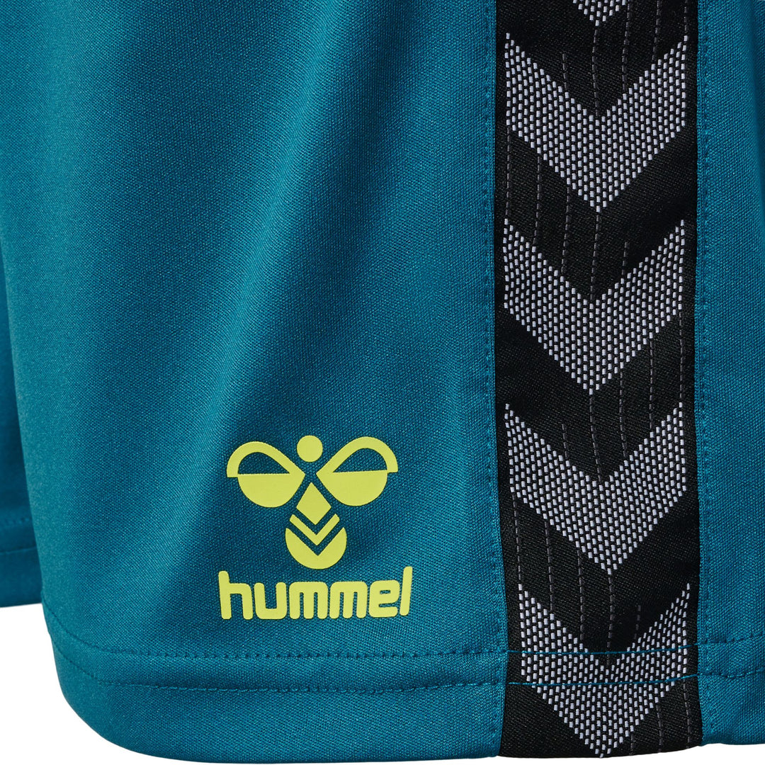 Hummel Hmlauthentic Pl Shorts Kids - blue coral