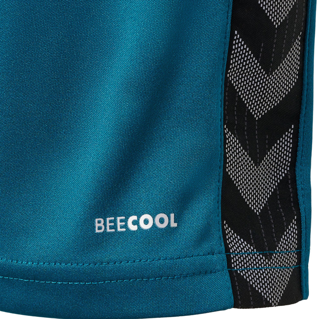 Hummel Hmlauthentic Pl Shorts Kids - blue coral
