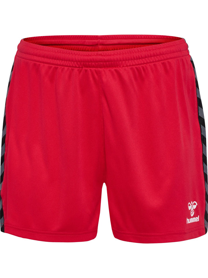 Hummel hmlAUTHENTIC PL SHORTS WOMAN - true red