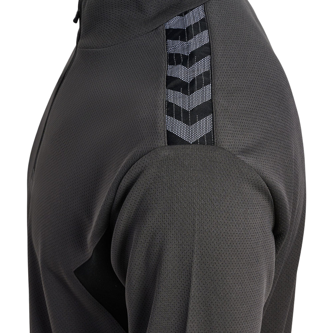 Hummel Hmlauthentic Half Zip Sweat - asphalt