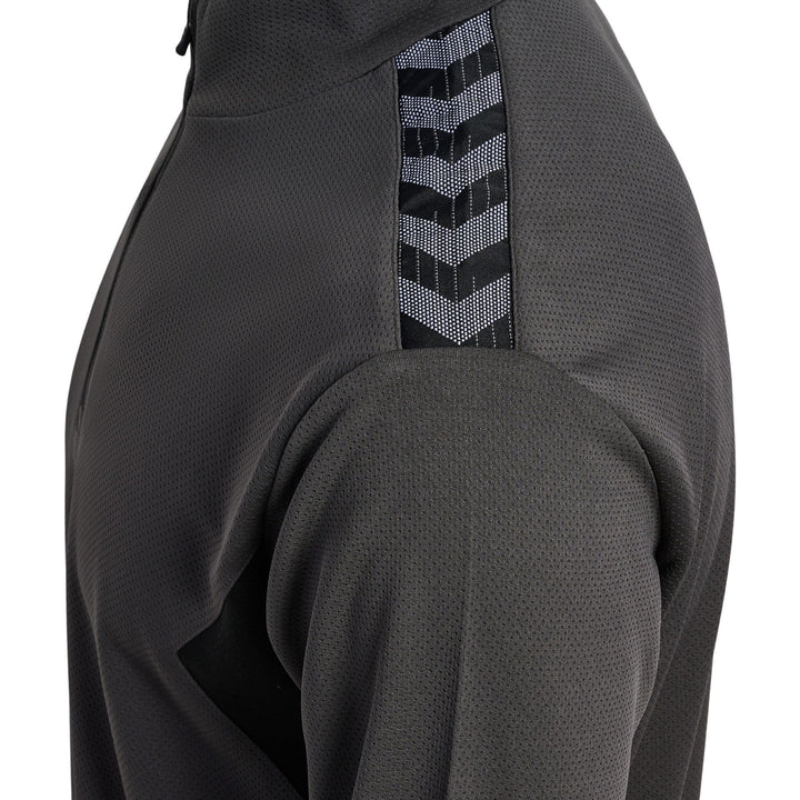 Hummel Hmlauthentic Half Zip Sweat - asphalt