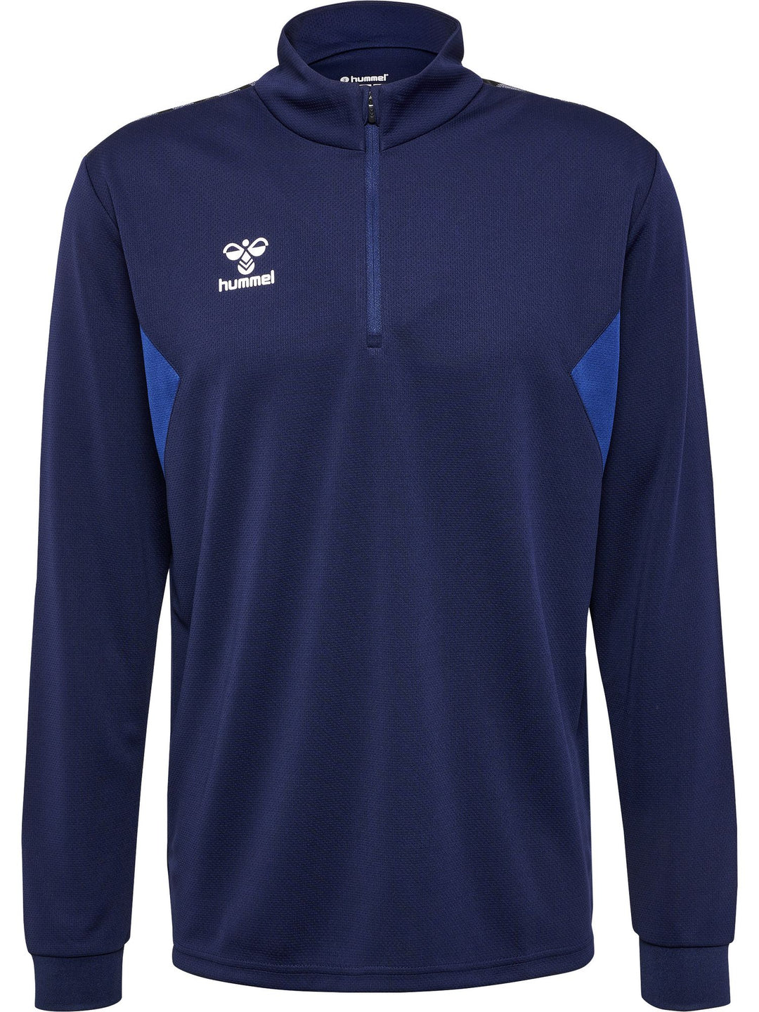 Hummel hmlAUTHENTIC HALF ZIP SWEAT - marine