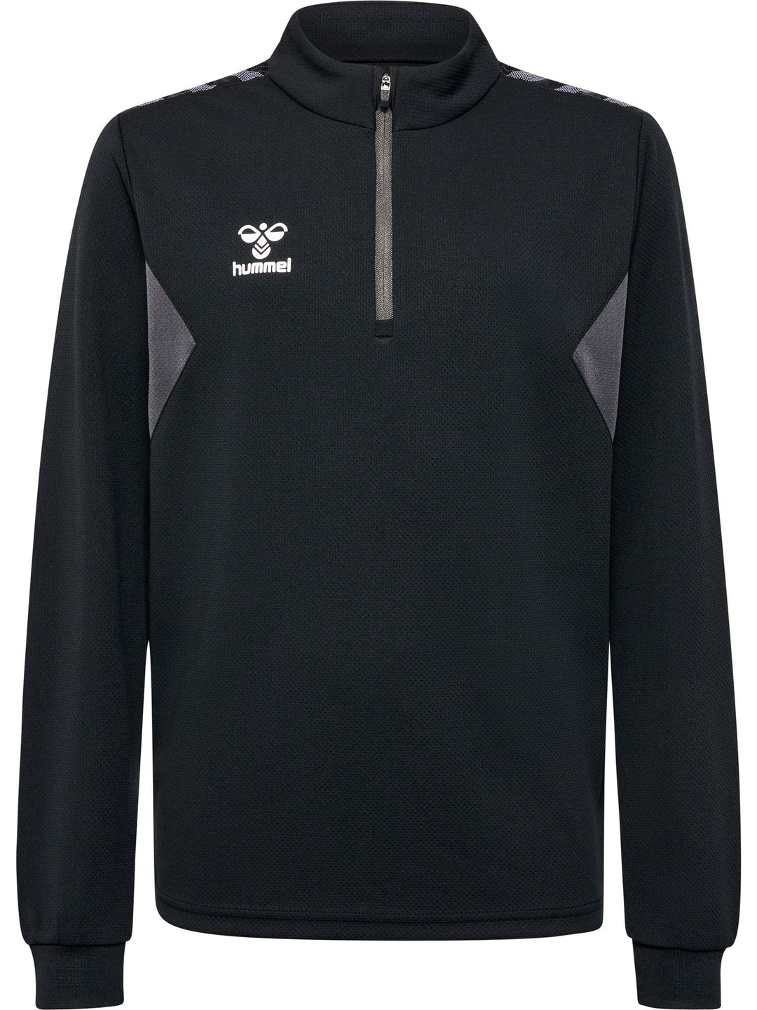 Hummel Hmlauthentic Half Zip Sweat Kids - black