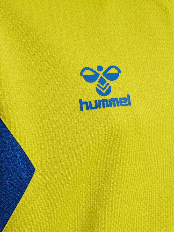 Hummel hmlAUTHENTIC HALF ZIP SWEAT KIDS - blazing yellow