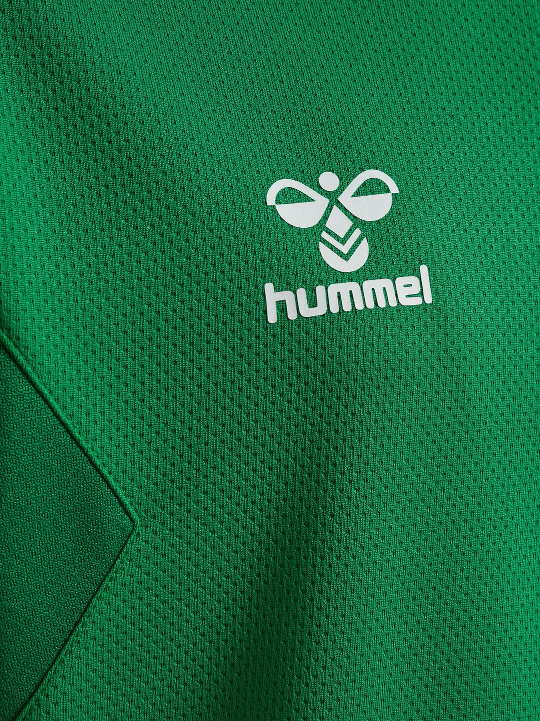 Hummel hmlAUTHENTIC HALF ZIP SWEAT KIDS - jelly bean