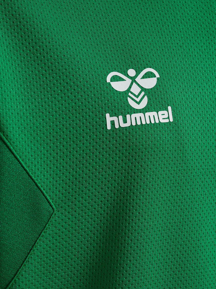 Hummel hmlAUTHENTIC HALF ZIP SWEAT KIDS - jelly bean