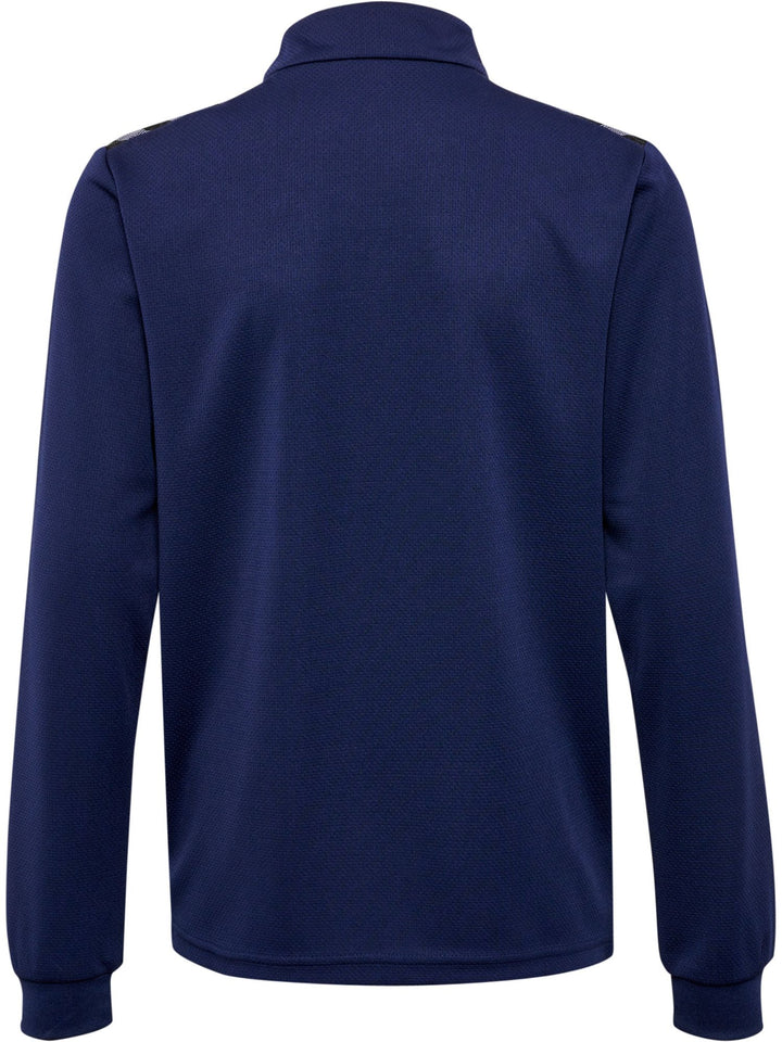 Hummel hmlAUTHENTIC HALF ZIP SWEAT KIDS - marine