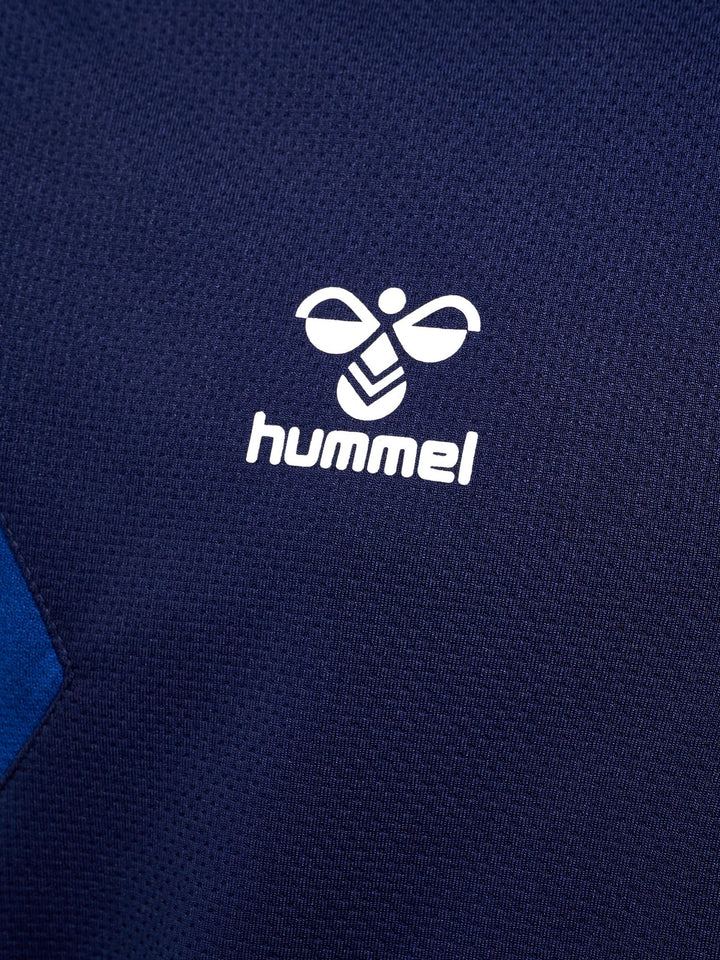 Hummel hmlAUTHENTIC HALF ZIP SWEAT KIDS - marine