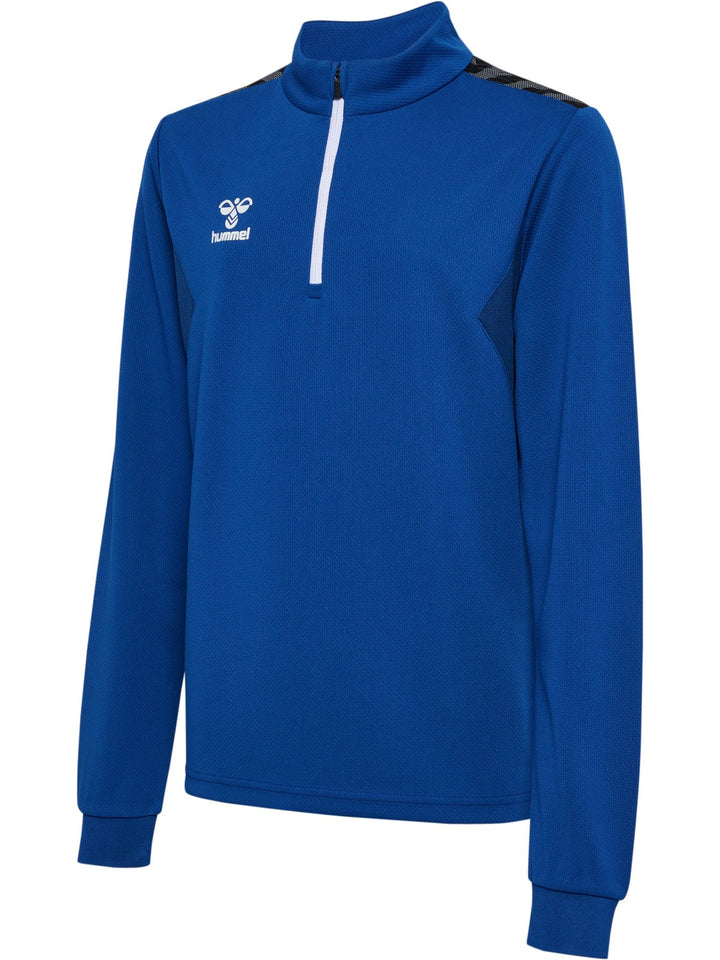 Hummel hmlAUTHENTIC HALF ZIP SWEAT KIDS - true blue