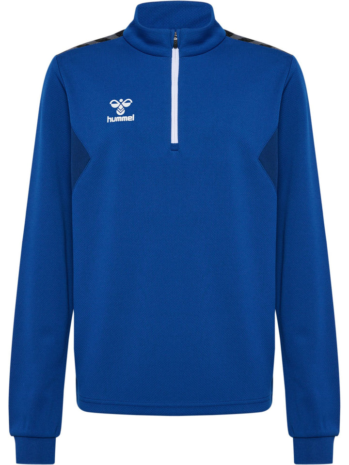 Hummel hmlAUTHENTIC HALF ZIP SWEAT KIDS - true blue